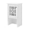 Alaterre Furniture Derby 5-Pc Bathroom Storage Set w/Over Toilet Shelf, Wall-Mnted  Cabinet, Hamper, Floor Cabinet, Hutch ANDE724789WH - alternate 6